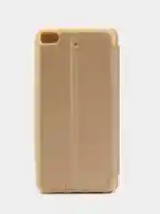 Золотой чехол-книга Xiaomi MI5s  с окном