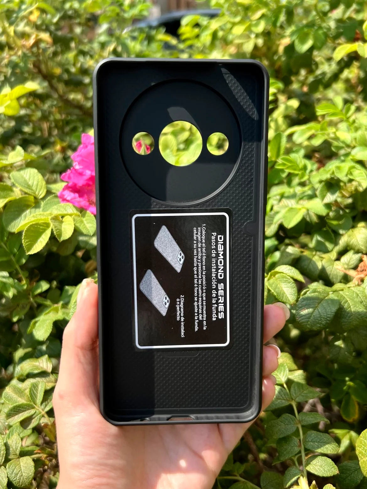 Черный силиконовый чехол the bling world для Xiaomi Redmi A3 и A3X / Редми А3 и А3Х