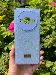 Сиреневый силиконовый чехол the bling world для Xiaomi Redmi A3 и A3X / Редми А3 и А3Х
