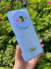 Сиреневый силиконовый чехол the bling world для Xiaomi Redmi A3 и A3X / Редми А3 и А3Х