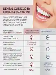 Зубная паста Kerasys Dental Clinic 2080 "Восточный красный чай", 125 г