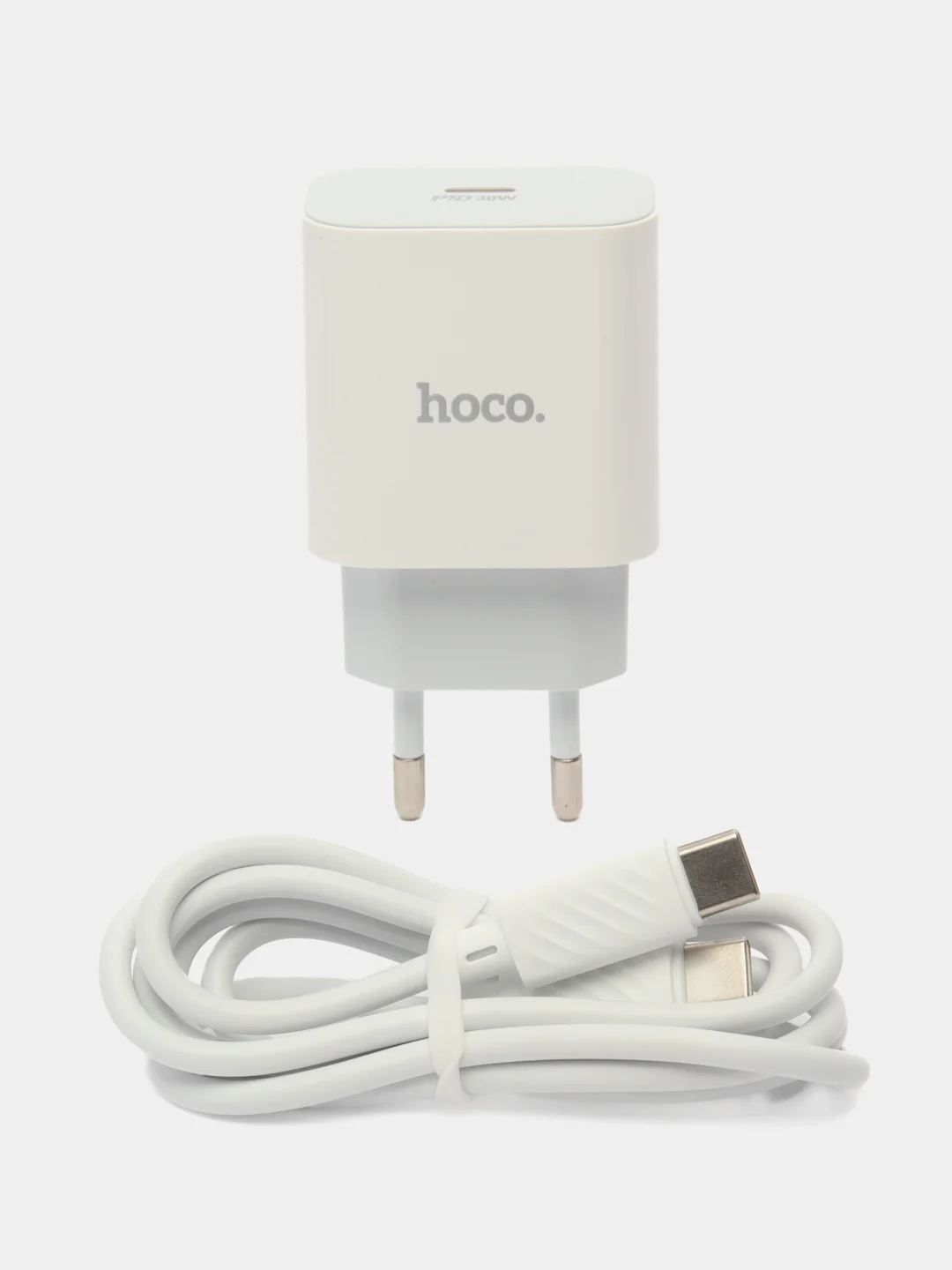 Быстрая зарядка Hoco C76A (30W/3А) кабель Type-C-Type-C, для смартфонов/планшетов/колонок