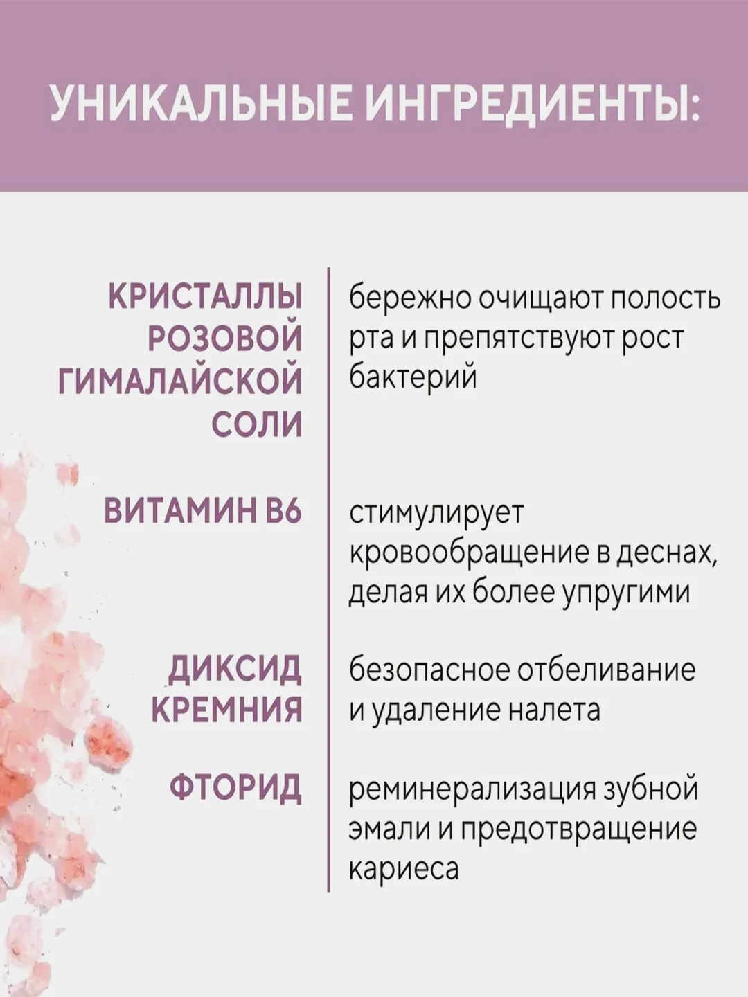 Зубная паста Керасис Dental Clinic 2080, розовая гималайская соль, 120 г