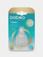 Соска BABOO Classic, молочная, силикон, 2 штуки, 3+