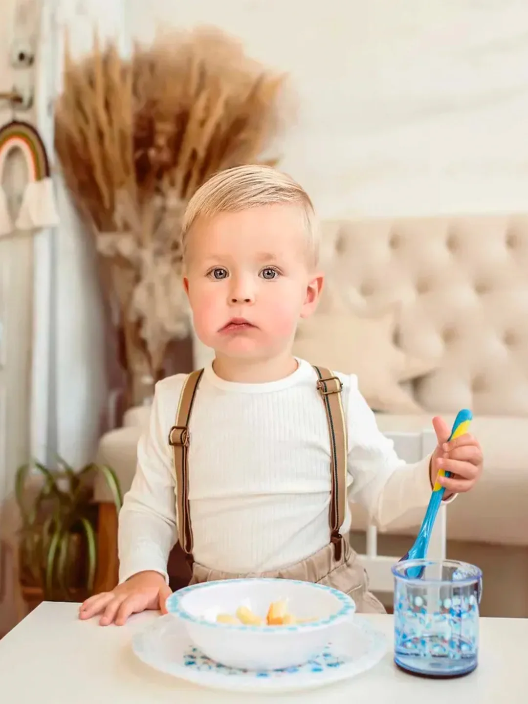 Тарелка BABOO Tansport, полипропилен, 6+