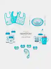 Тарелка BABOO Tansport, полипропилен, 6+