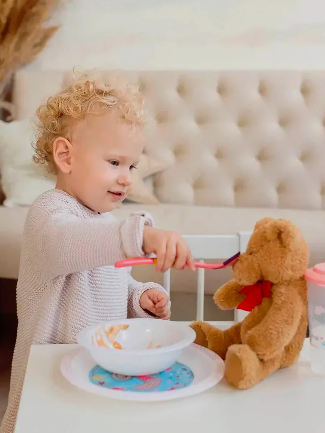 Тарелка BABOO Me to You, полипропилен, 6+