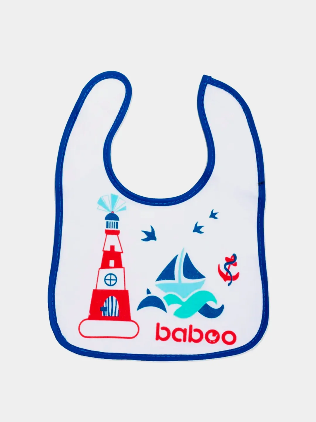 Фартук BABOO Marine, нагрудный, 3 штуки