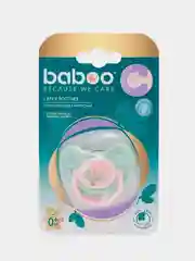 Соска-пустышка BABOO Flora, латекс, круглая, 0+