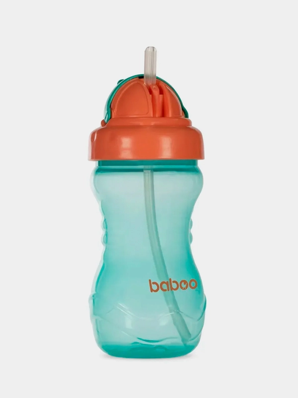 Поильник с трубочкой BABOO, 360 мл, 9+