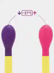 Ложки BABOO, 2 штуки, желтые, 4+