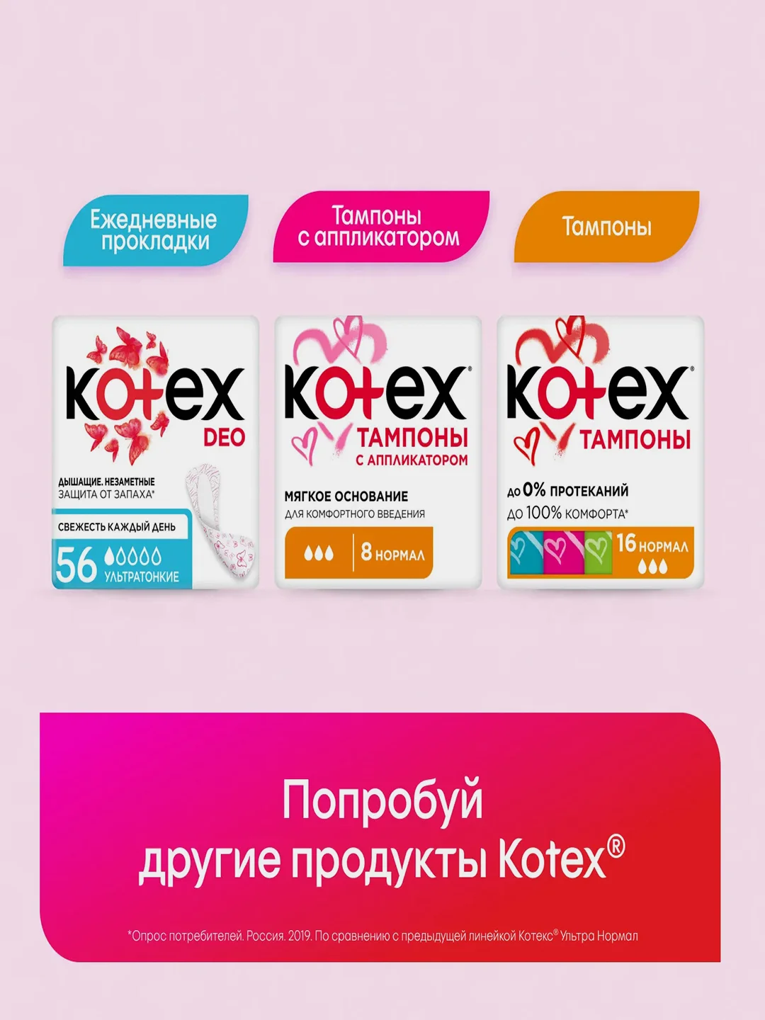 Гигиенические прокладки Kotex Ultra Нормал, 20шт.