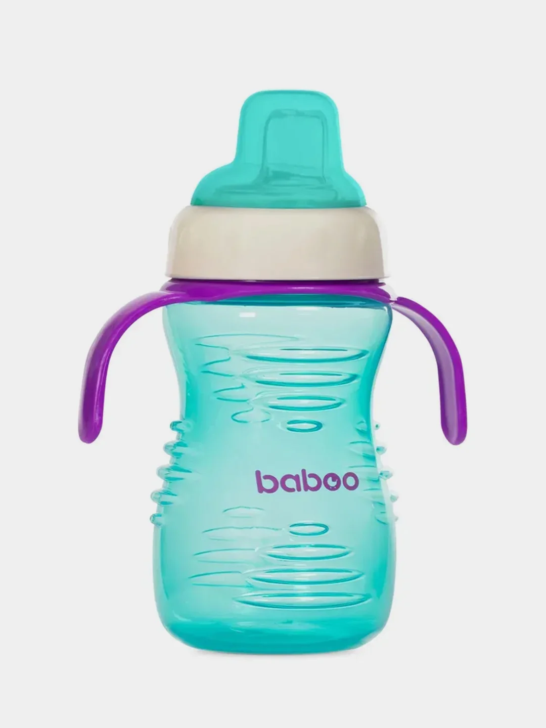 Поильник BABOO, с силиконовым носиком, зеленый, 260 мл, 6+
