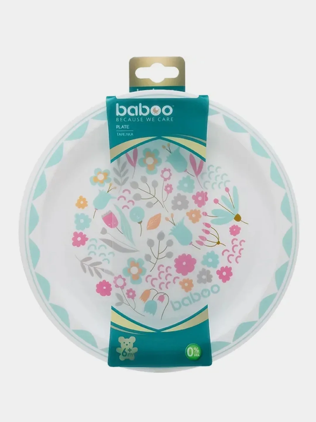 Тарелка BABOO Flora, 6+