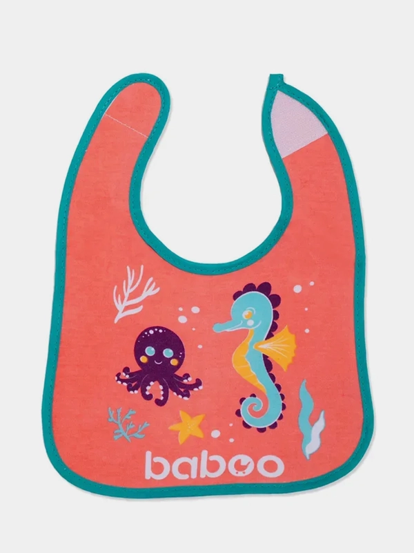 Фартук BABOO Sealife, нагрудный, 3 штуки