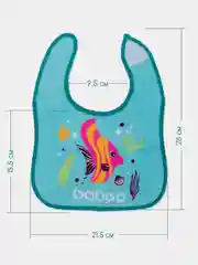 Фартук BABOO Sealife, нагрудный, 3 штуки