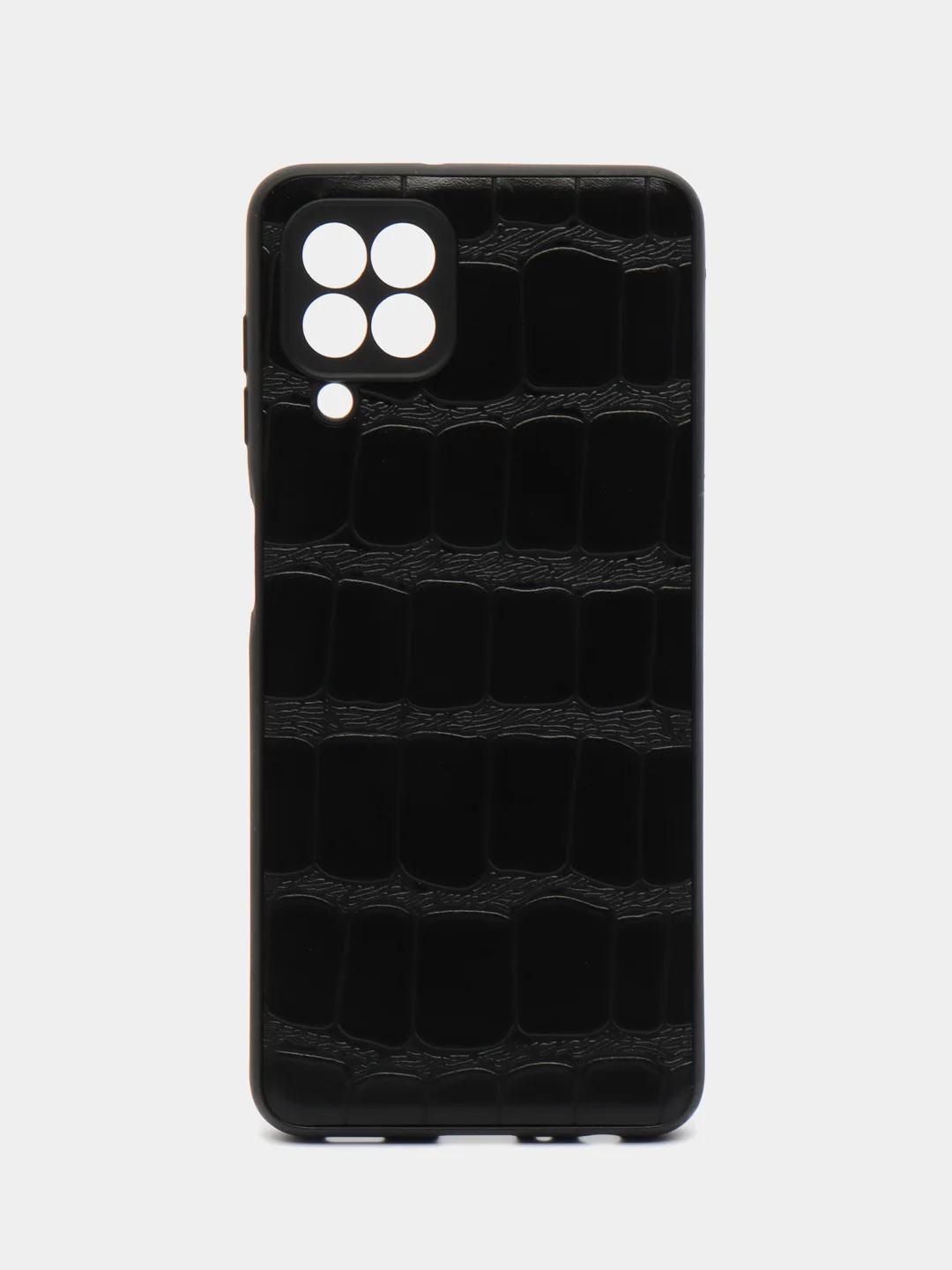 Хром чехол с имитацией кожи для Samsung M32-4G
