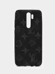 Черный чехол с принтом "LV" для Xiaomi redmi note 8 Pro