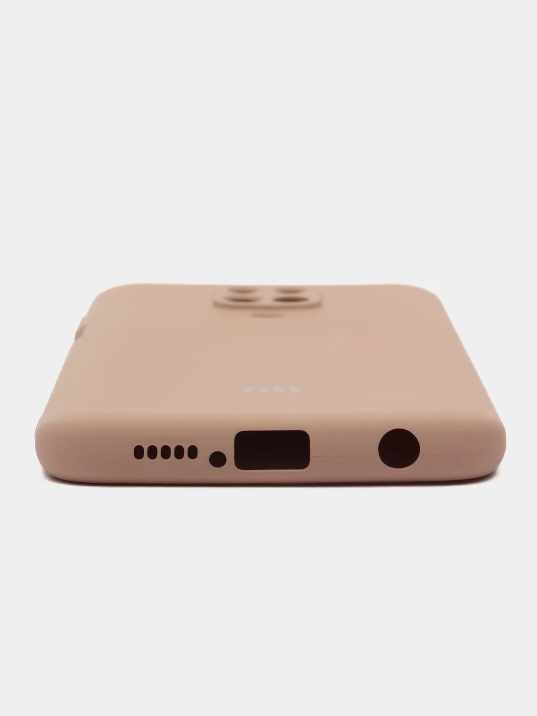 Бежевый чехол SILICONE COVER для Xiaomi redmi Note9S/Pro/Max