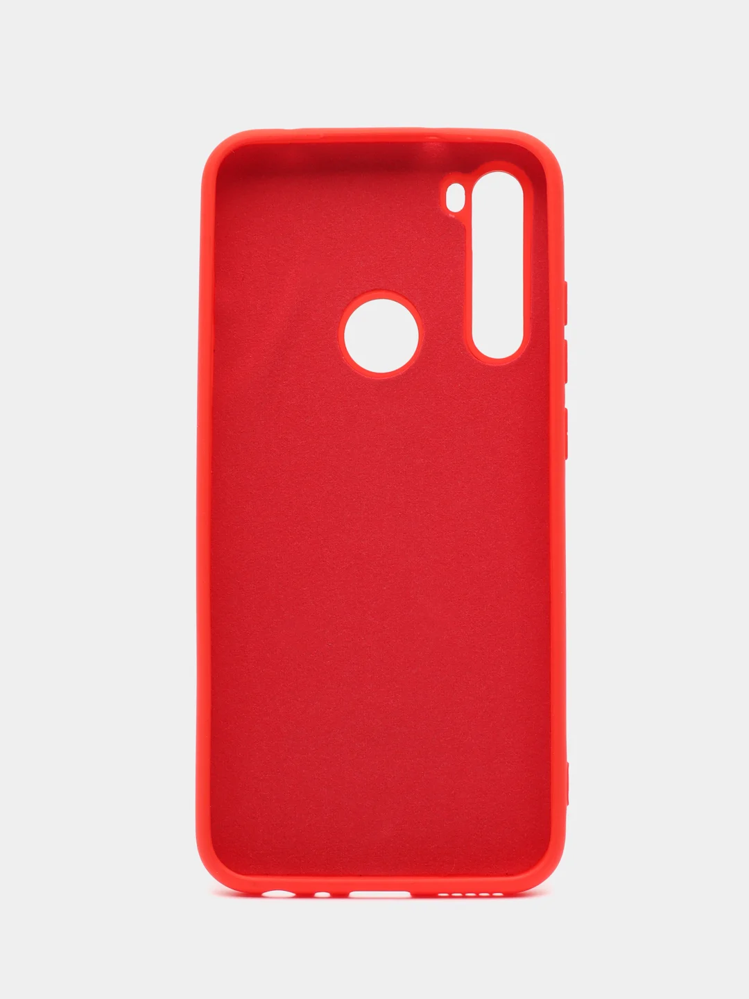 Красный матовый чехол для Xiaomi redmi note 8
