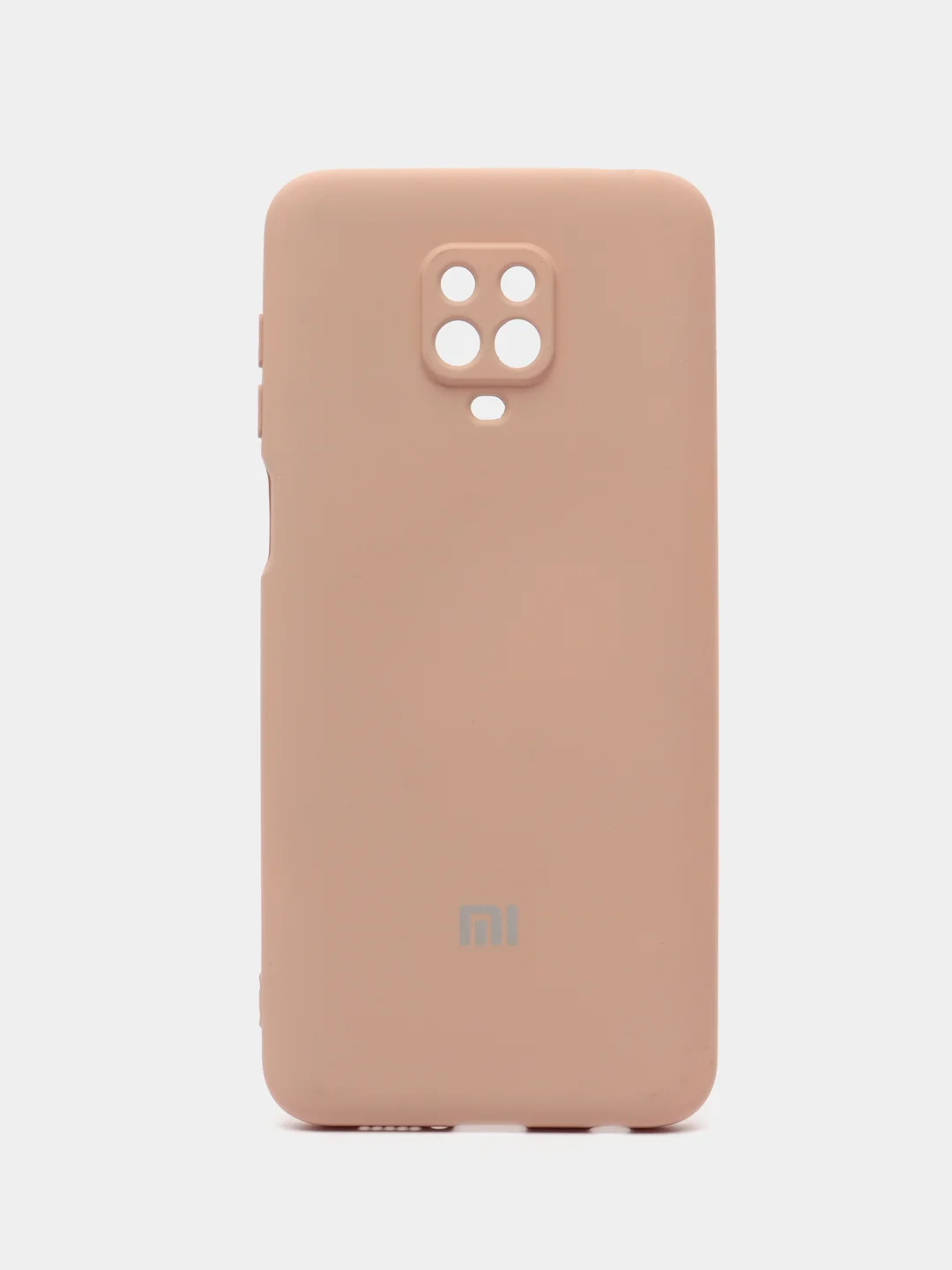 Бежевый чехол SILICONE COVER для Xiaomi redmi Note9S/Pro/Max