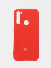 Красный матовый чехол для Xiaomi redmi note 8