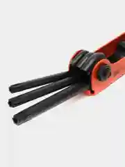 Набор ключей звездочка TORX, раскладной 8 шт. T9-T40, углеродистая сталь, TDM