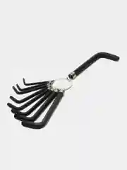 Набор ключей звездочка TORX, KRANZ T10-T50, 9 шт., оксидированные, на кольце