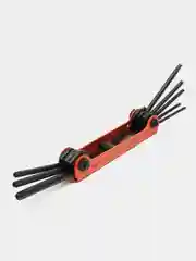Набор ключей звездочка TORX, раскладной 8 шт. T9-T40, углеродистая сталь, TDM