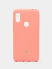 Кораллово-розовый чехол SILICONE COVER для Xiaomi Note 6