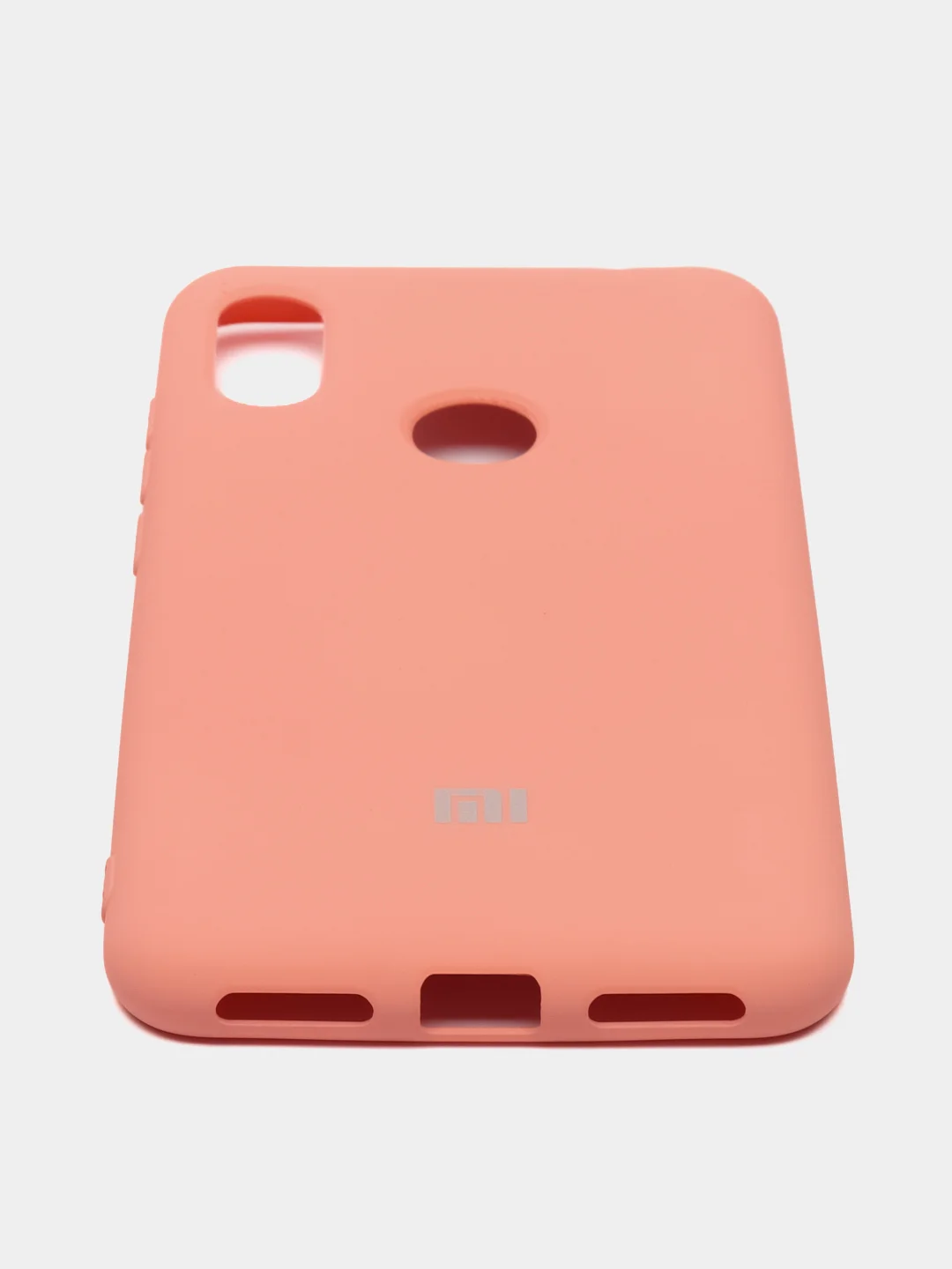 Кораллово-розовый чехол SILICONE COVER для Xiaomi Note 6