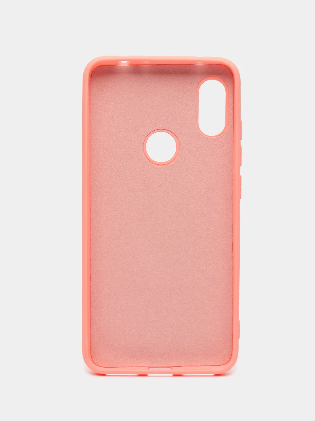 Кораллово-розовый чехол SILICONE COVER для Xiaomi Note 6