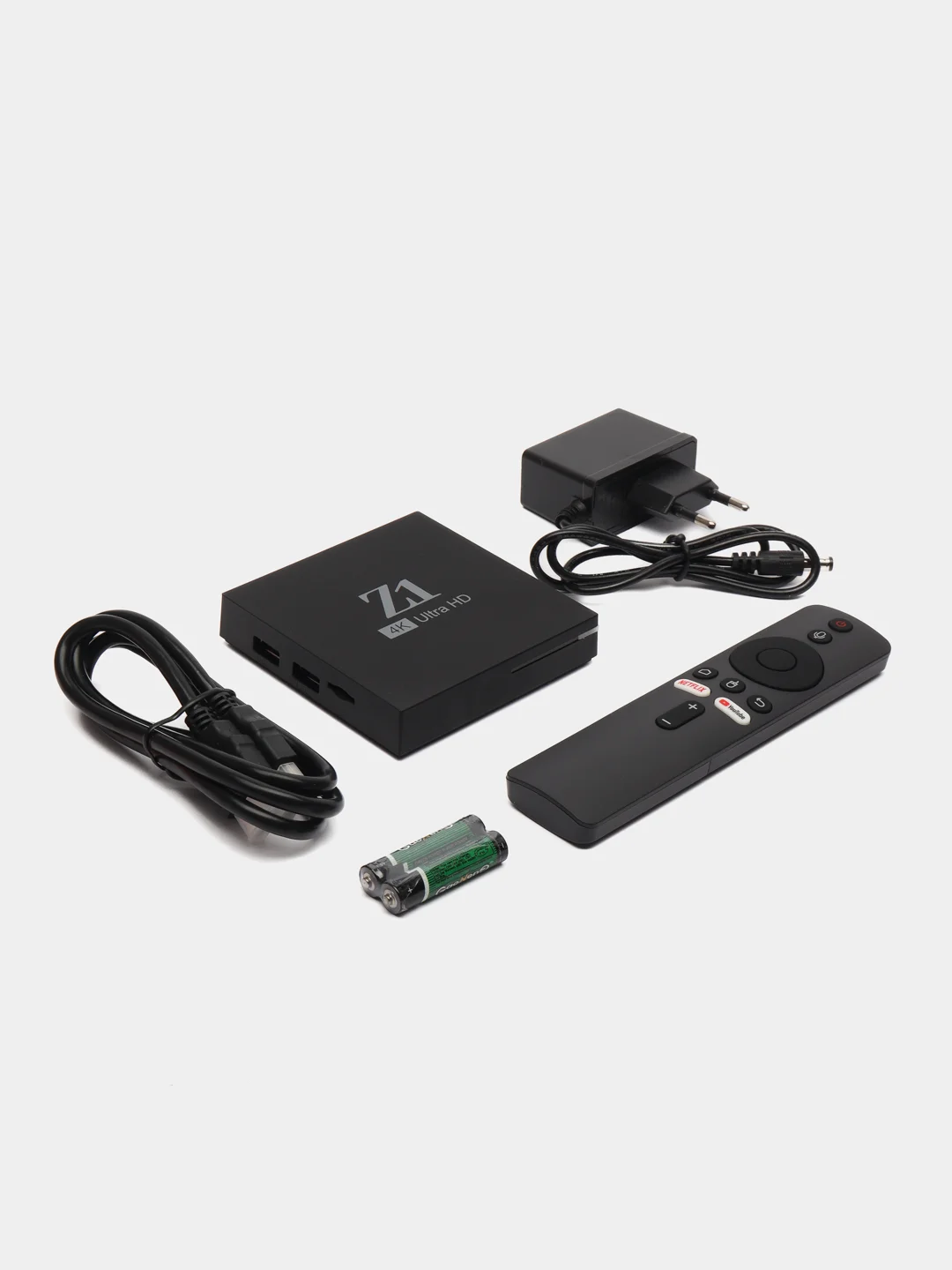 Медиаплеер Z1 Android, 2 ГБ/16 ГБ, Wi-Fi, Bluetooth, черный