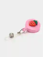Красный держатель для пропуска, бейджа, чехол для карт с рулеткой-ретрактором