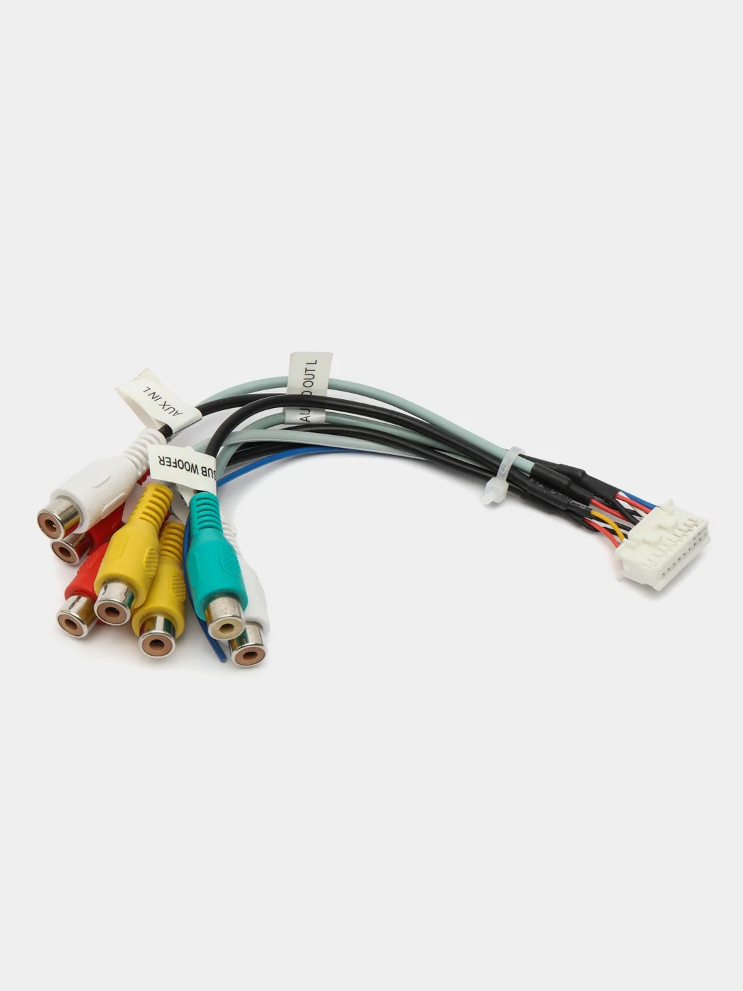Тюльпаны разъемом 20 P, RCA 7 провод, жгут проводов, переходник, кабель сабвуфера