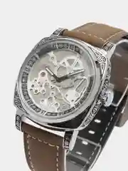 Бежевый часы наручные мужские PRECIOUS DUKE 8058, водостойкие