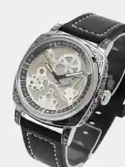 Черный часы наручные мужские PRECIOUS DUKE 8058, водостойкие