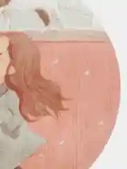 Бордовый карманное зеркало