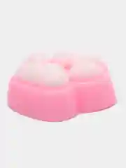 Розовый сквиш антистресс кошачья лапка