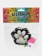 Черный сквиш антистресс кошачья лапка