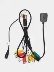 Провод RCA для подключения усилителя, 20 pin, слот под сим-карту, для Android магнитол