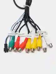 Провод RCA для подключения усилителя, 20 pin, слот под сим-карту, для Android магнитол