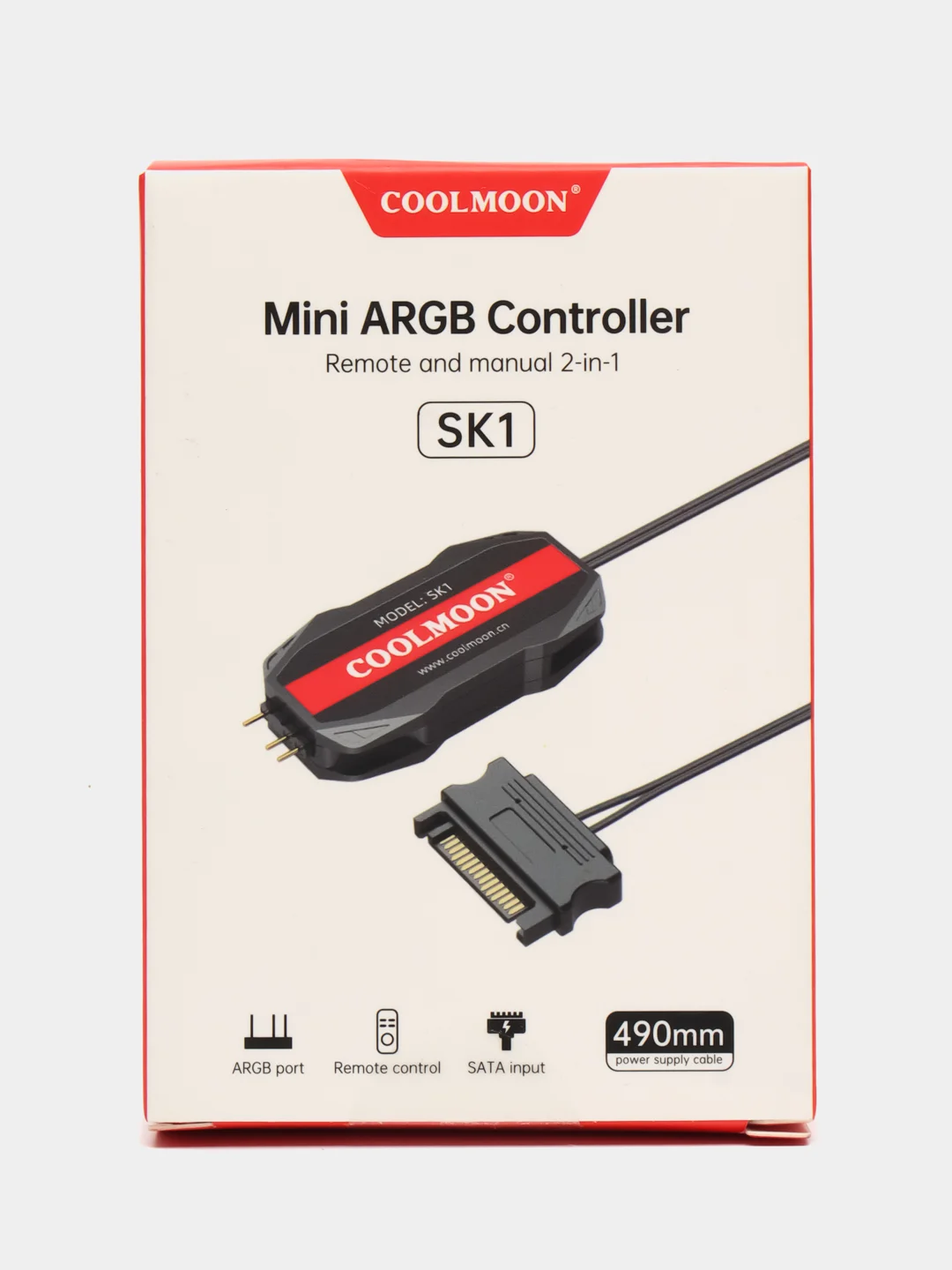 Контроллер хаб подсветки вентиляторов ARGB CoolMoon SK1