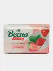 Мыло туалетное в обертке  90гр Земляника со сливками "ВЕСНА АССОРТИ" 6 штук