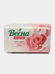 Туалетное крем мыло "Весна Ассорти" с ароматом розы, 90 г
