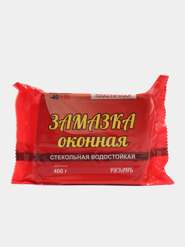 Замазка оконная-серая, 400гр