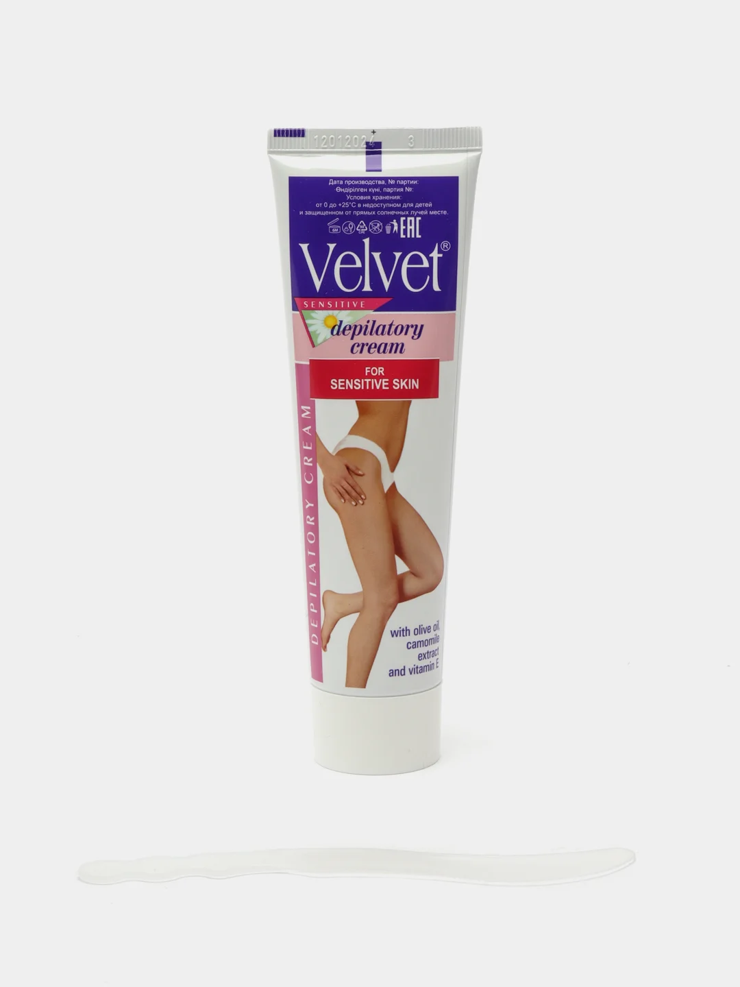Velvet Sensitive Крем для депиляции для чувствительной кожи, 100 мл