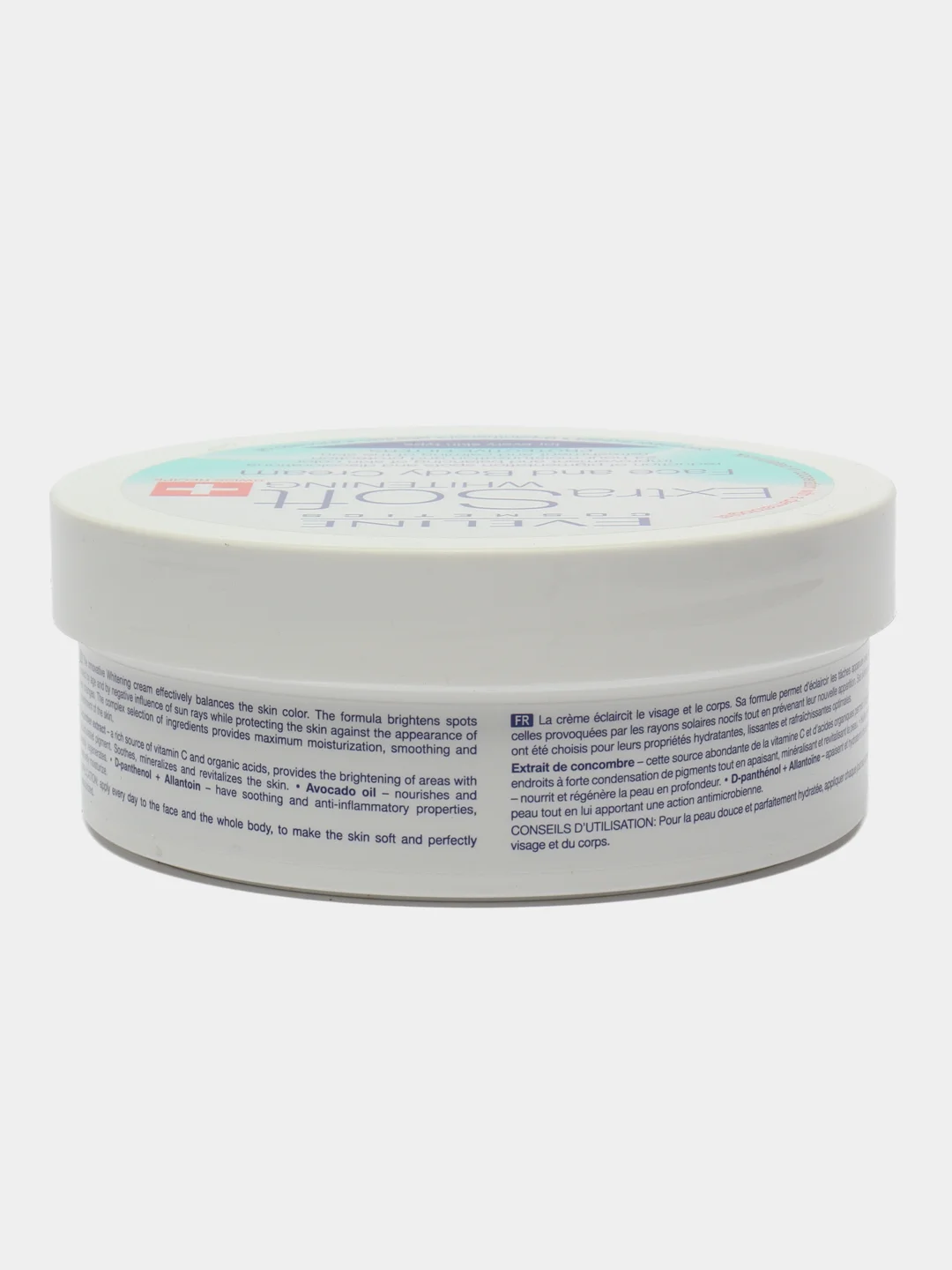 Eveline Отбеливающий крем для лица и тела Extra soft whitening, 200 мл