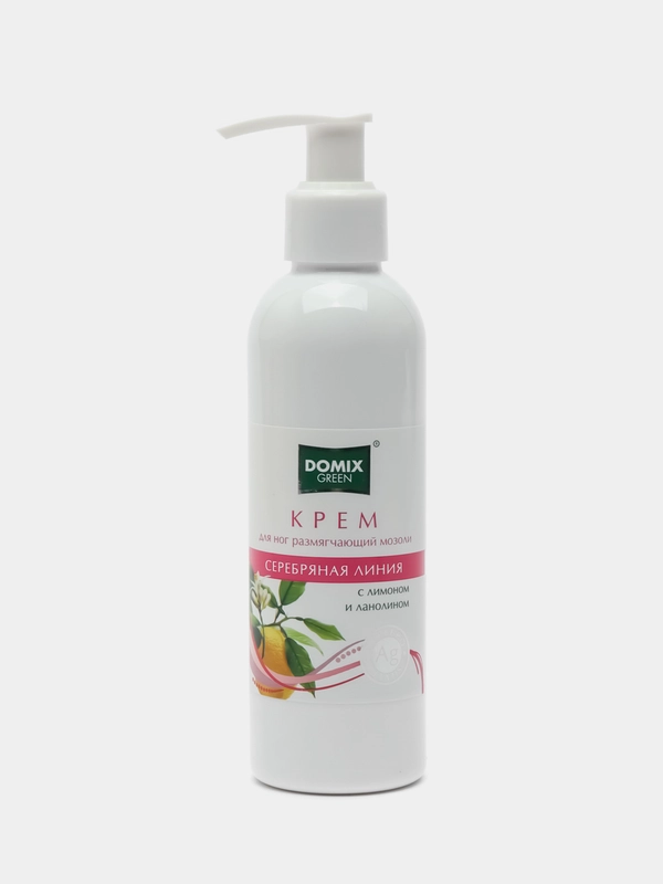 DOMIX GREEN PROFESSIONAL Крем размягчающий мозоли с лимоном, ланолином, 200 мл