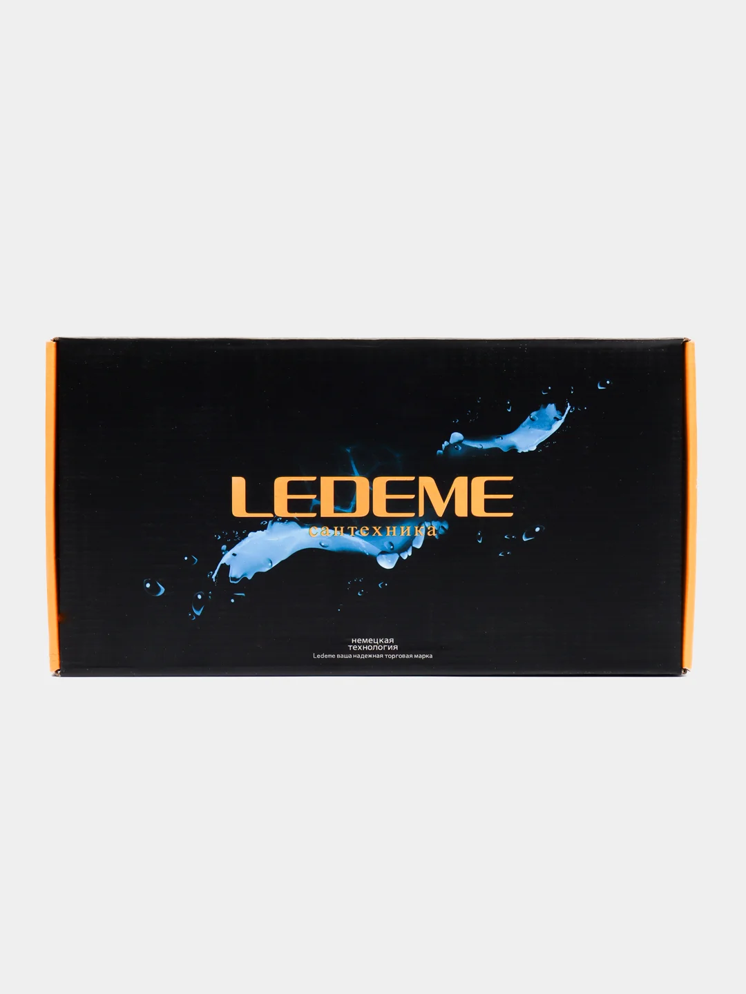 Черный смеситель для кухни Ledeme L4698